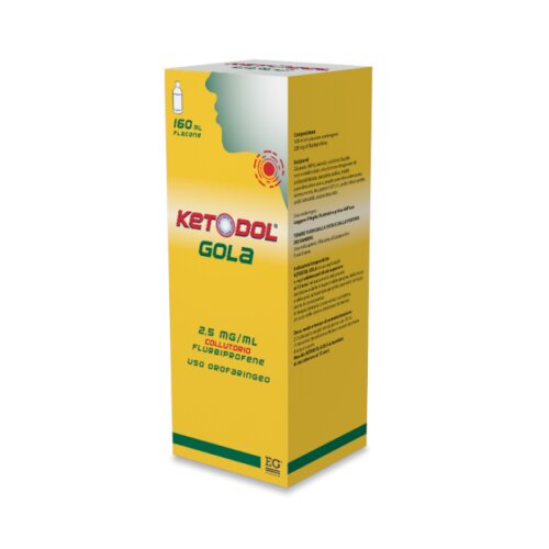 Ketodol gola collut 160 ml 2,5 mg/ml