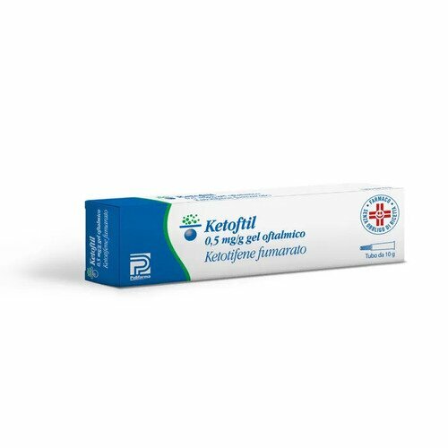 Ketoftil Oftalmico Gel 0,05% Ketotifene 10g