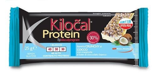 Kilocal protein barretta crunchy gusto cocco 25g