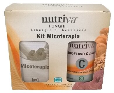 Kit nutriva micosi maitake + bioflavo c plus