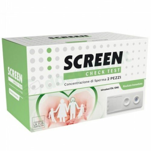 Kit per l'individuazione di conta spermatica 2 pezzi fertilita' maschile screen test conta spermatica