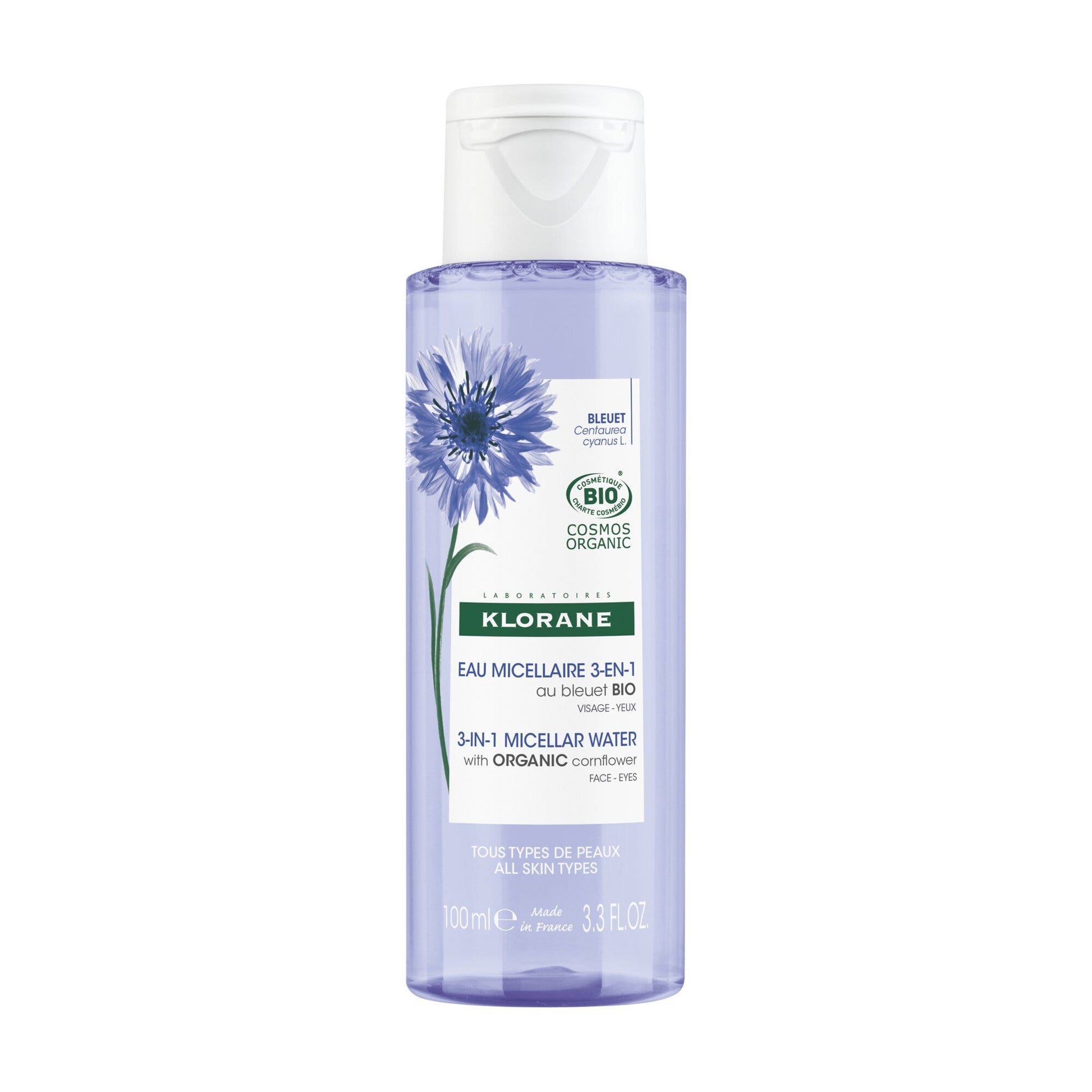 Klorane acqua micellare fiordaliso bio 100ml