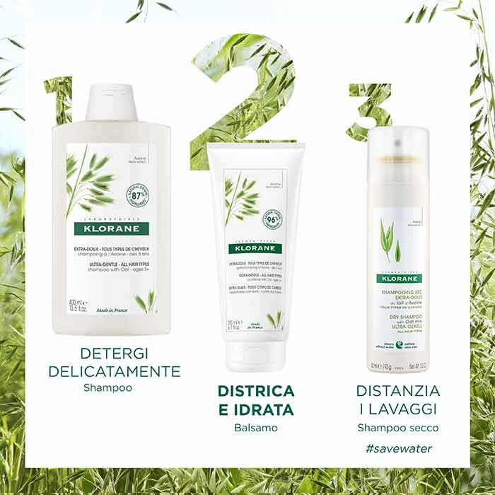 Klorane Balsamo All'Avena Bio Extra Delicato Protettivo 200 ml