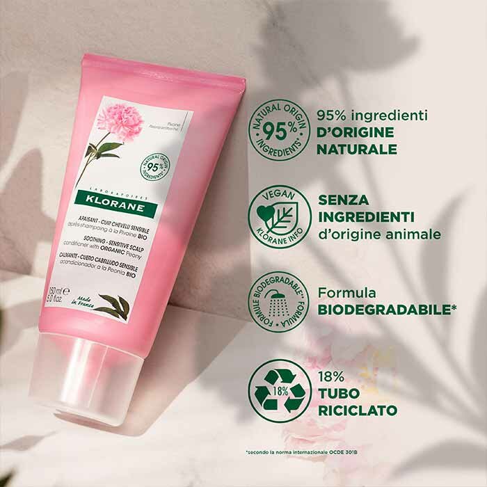 Klorane Balsamo Delicato alla Peonia Bio Lenitivo 150 ml