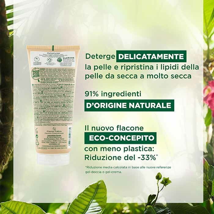 Klorane Crema Doccia Nutritiva al Cupuaçu Bio 200 ml