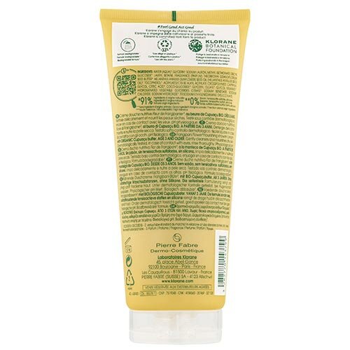 Klorane Crema Doccia Nutritiva al Cupuaçu Bio 200 ml
