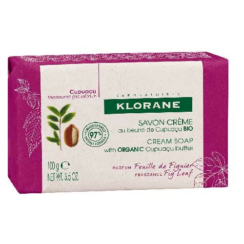 Klorane Crema Sapone Foglie di Fico e Burro di Cupuaçu Bio 100 g