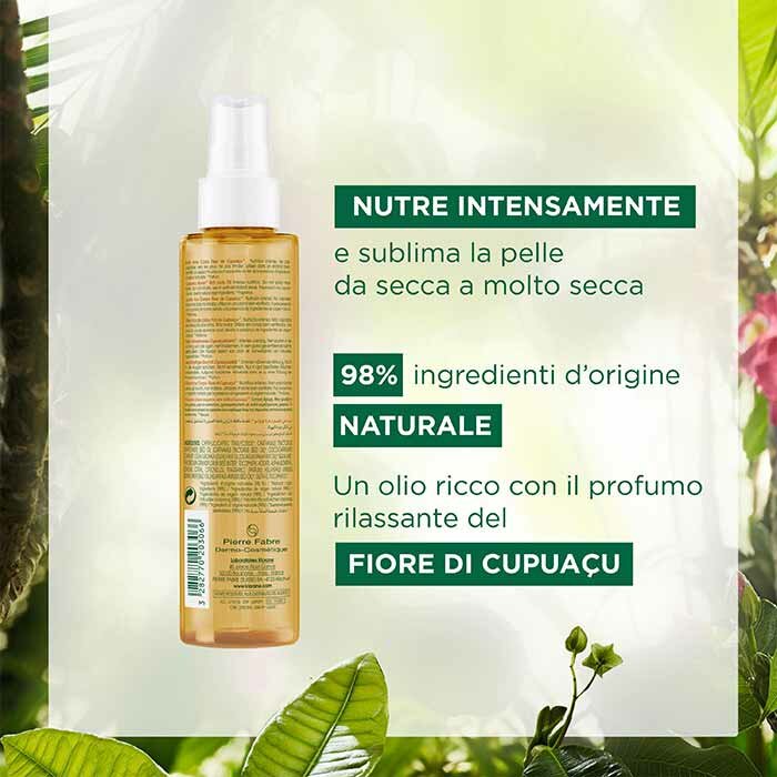 Klorane Fiore di Cupuaçu Olio Ricco Spray Corpo 150 ml