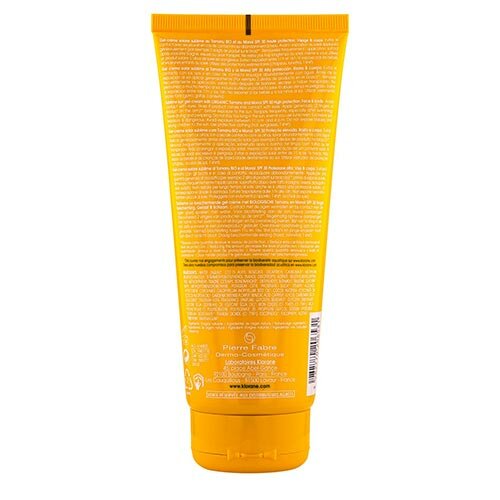 Klorane Gel-Crema Solare SPF 30 con Tamanu BIO e Monoï 200 ml