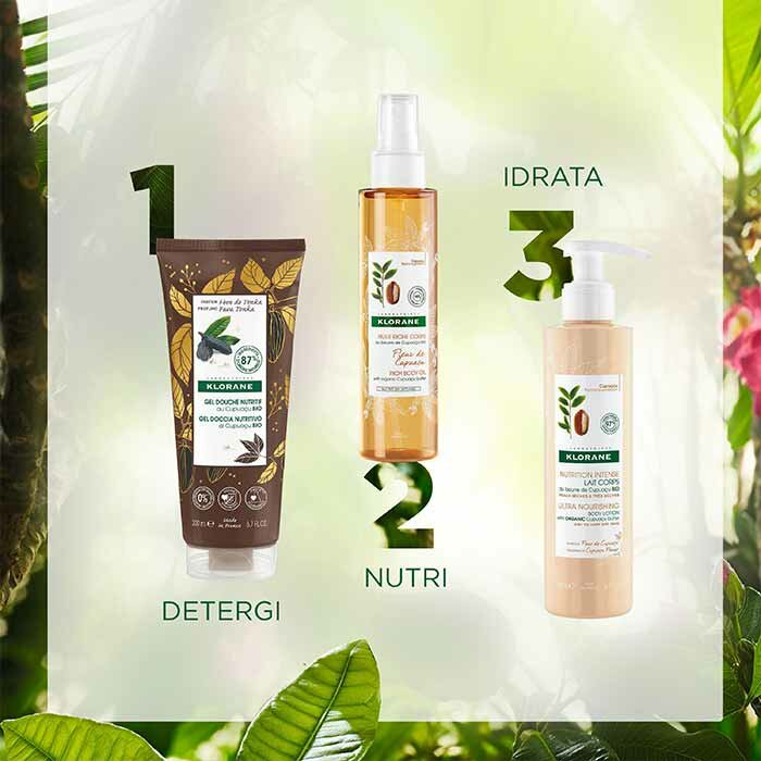 Klorane Gel Doccia Nutritivo Profumo Fava Tonka 200 ml