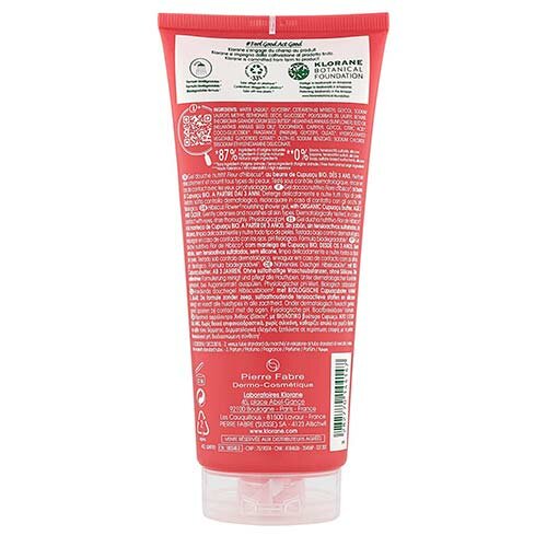 Klorane Gel Doccia Nutritivo Profumo Fiore D'Ibisco 200 ml