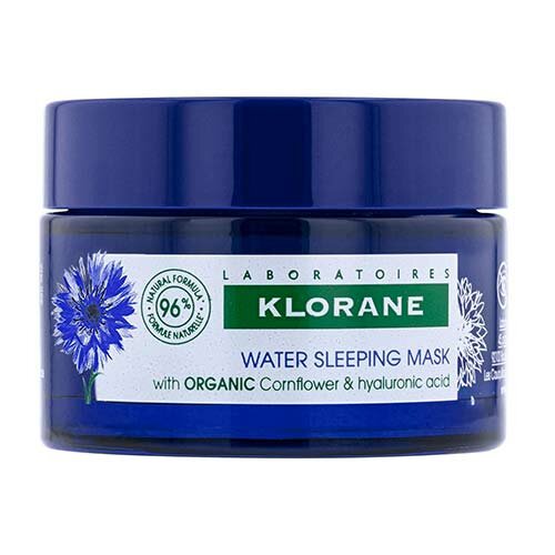 Klorane Idratazione Viso e Occhi Notte al Fiordaliso Bio 50 ml