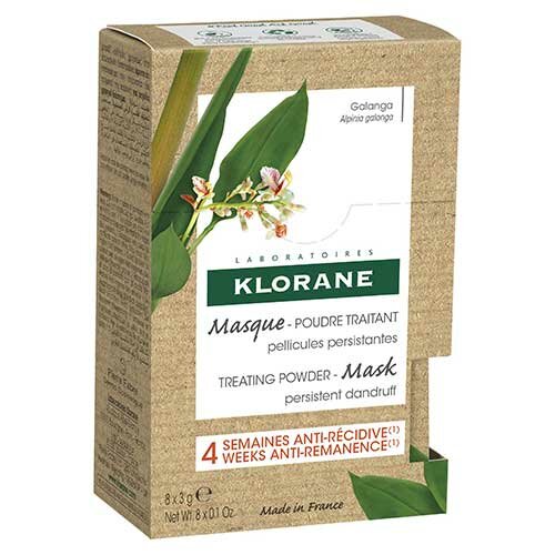 Klorane Maschera in Polvere Antiforfora Galanga 8 bustine