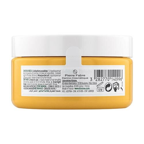 Klorane Maschera nutritiva al Mango Capelli Secchi 150 ml