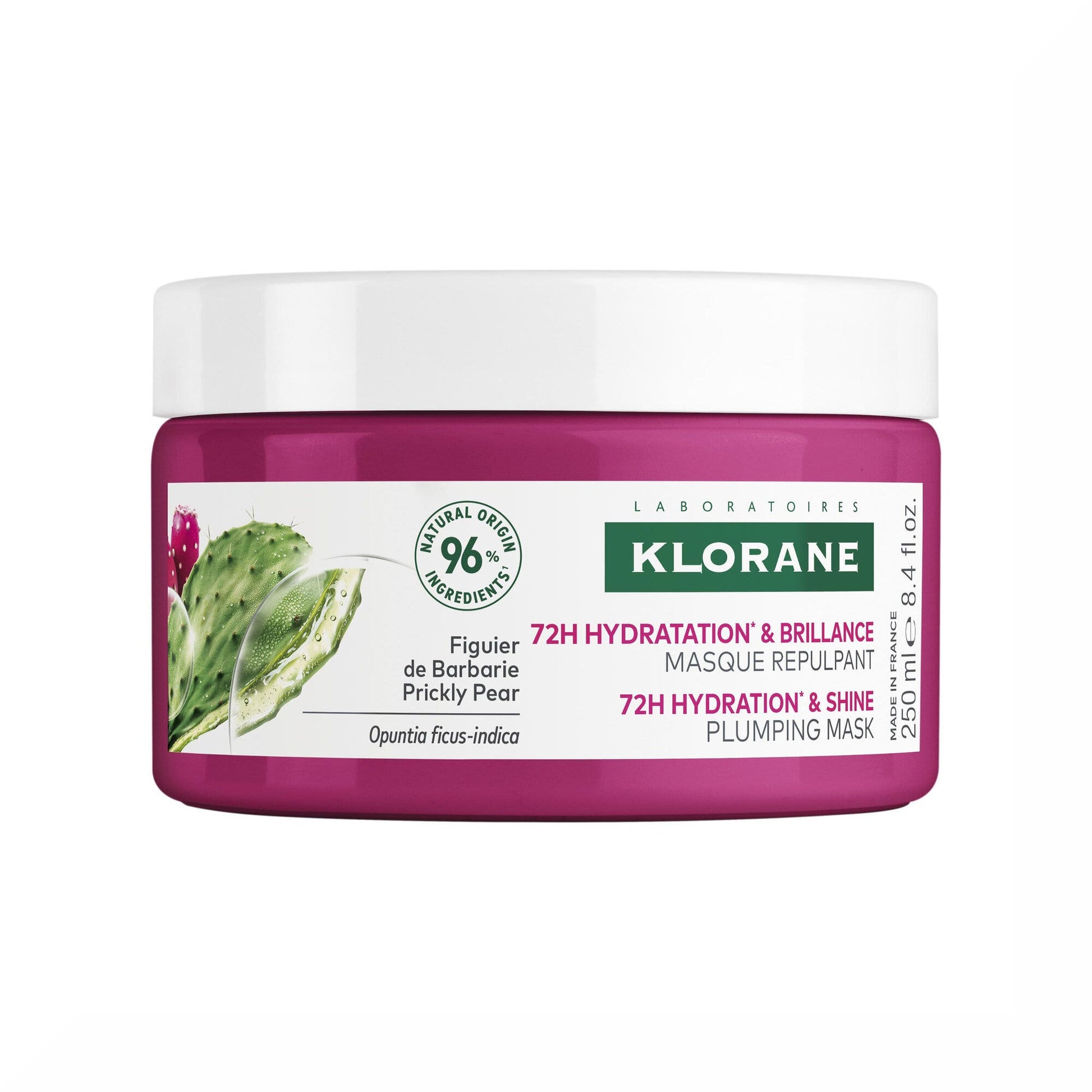 Klorane maschera rimpolpante al fico dâindia 250ml