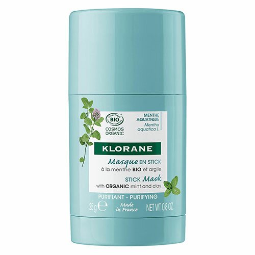 Klorane Maschera Stick alla Menta BIO e all'Argilla 25 g
