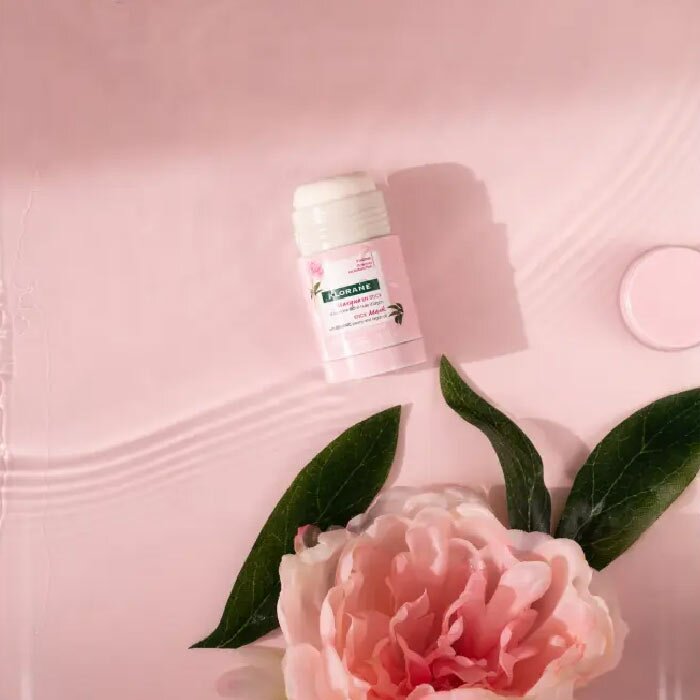 Klorane Maschera Stick Alla Peonia Bio Pelle Sensibile 25 g