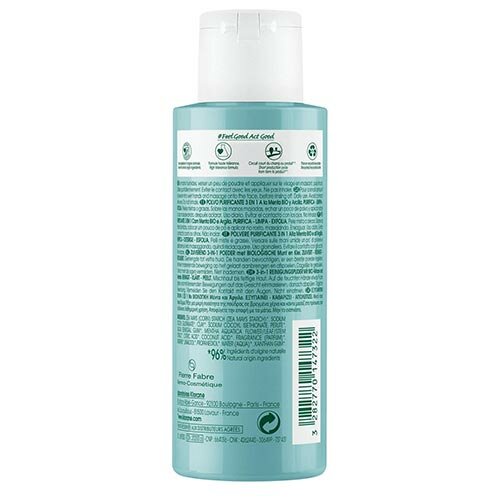 Klorane Polvere Purificante 3 in 1 alla Menta BIO e Argilla 50 g
