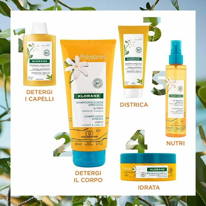 Klorane Polysianes Olio Ristrutturante Doposole 150 ml