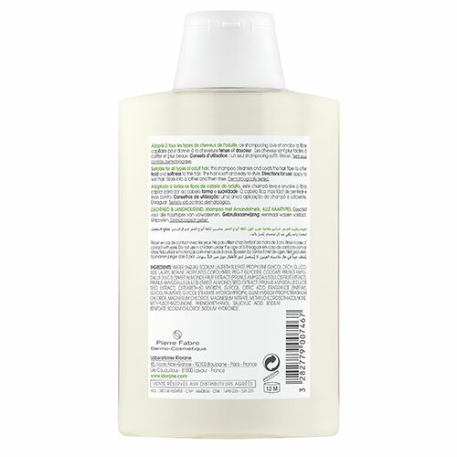 Klorane Shampoo al Latte di Mandorla Morbidezza e Tenuta 200 ml