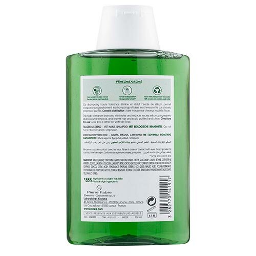 Klorane Shampoo all'Ortica Bio Capelli Grassi 200 ml
