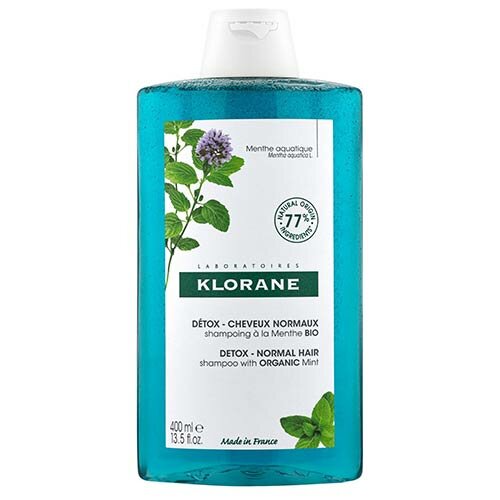 Klorane Shampoo alla Menta Acquatica Bio Detox 400 ml