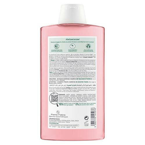 Klorane Shampoo Delicato alla Peonia Bio Lenitivo 400 ml
