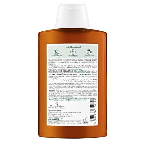 Klorane Shampoo Riequilibrante Antiforfora con Galanga 200 ml