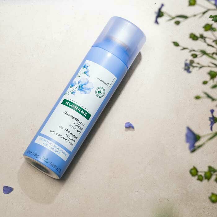 Klorane Shampoo Secco Volumizzante al Lino Bio 150 ml