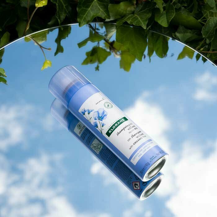 Klorane Shampoo Secco Volumizzante al Lino Bio 150 ml