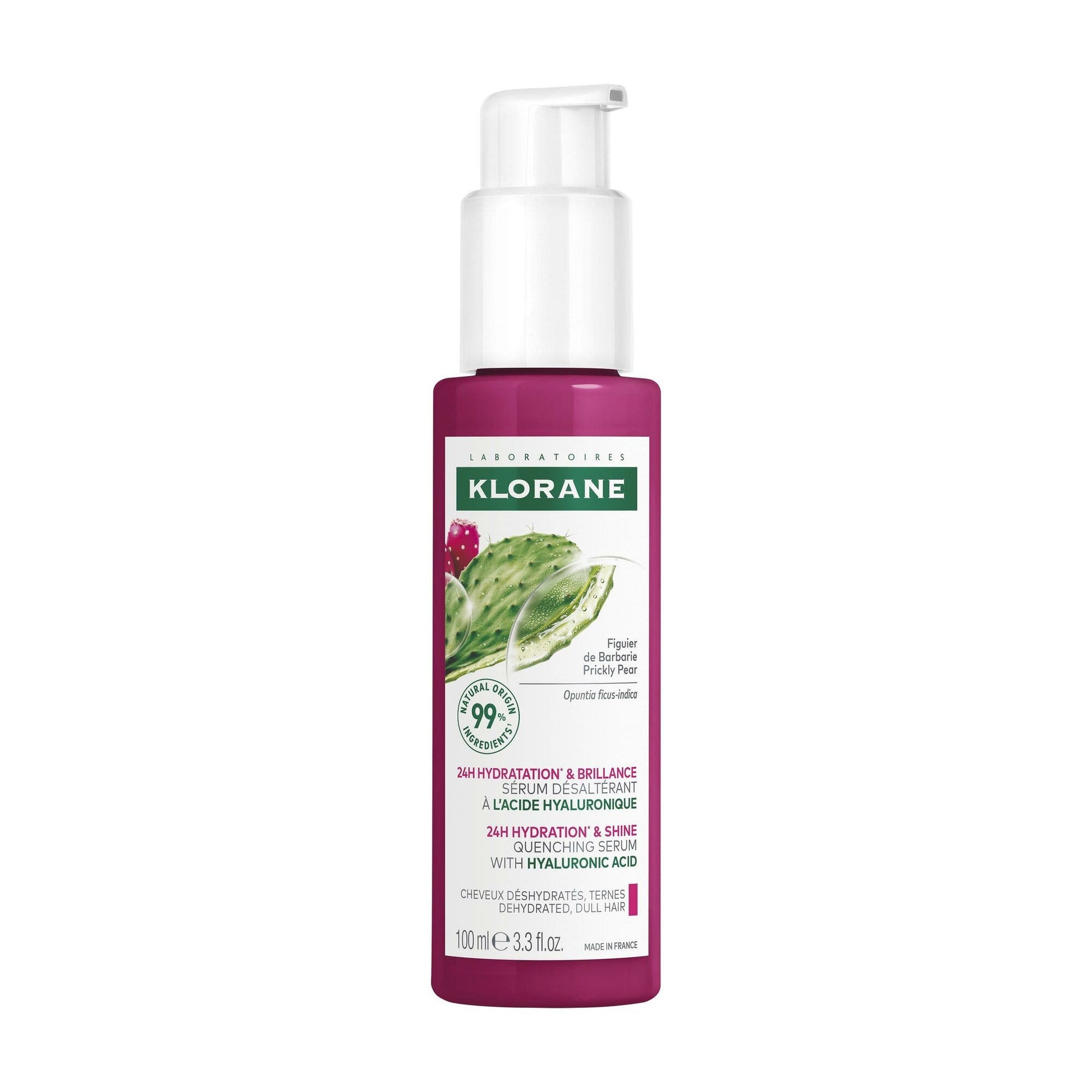 Klorane siero capelli dissetante al fico dâindia e acido ialuronico 100ml