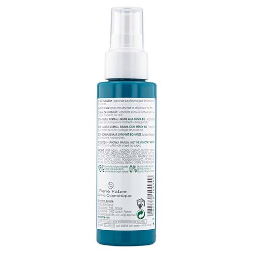 Klorane Spray alla Menta Bio Detox Capelli Normali 100 ml