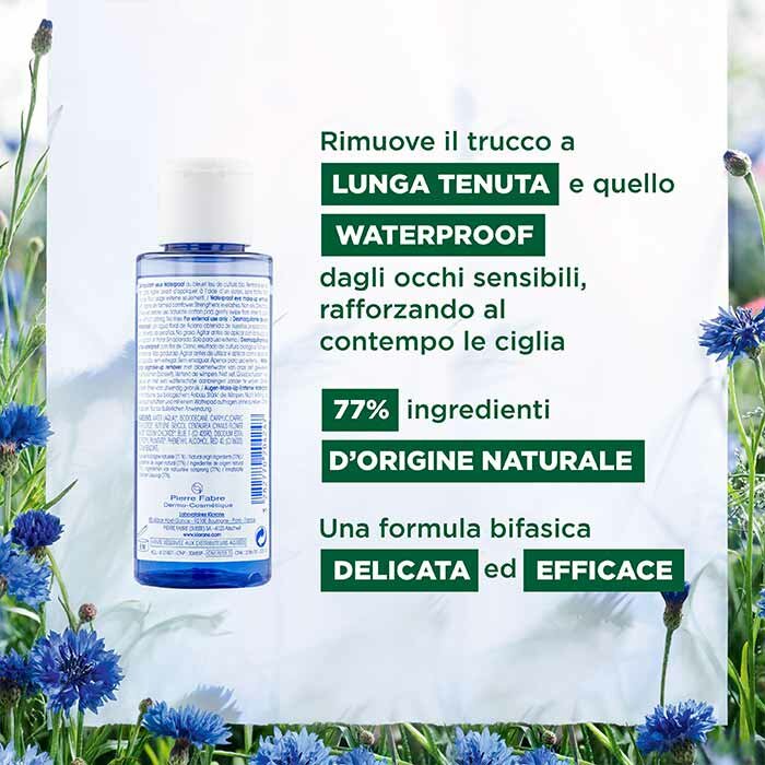 Klorane Struccante Occhi Waterproof al Fiordaliso Bio 100 ml