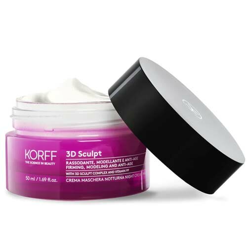 Korff 3D Sculpt Crema Maschera Notturna Viso e Collo 50 ml