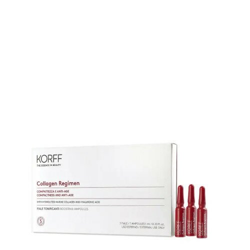 Korff Collagen Age Filler Fiale Tonificanti Antiage Viso 7 Fiale