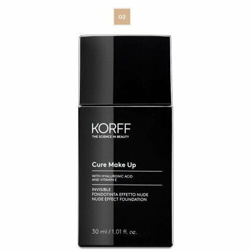 Korff Cure Make Up Fondotinta Invisible Effetto Nude Colore 02