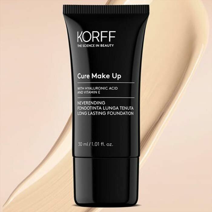 Korff Cure Make Up Fondotinta Neverending a Lunga Tenuta 01 30ml