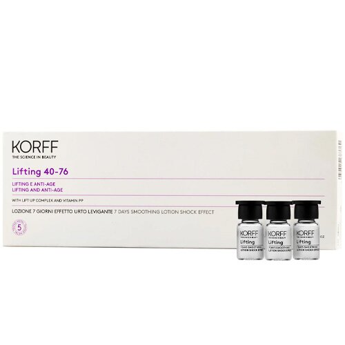 Korff Lozione Lifting 7 Giorni Effetto Urto 7 Flaconcini da 2ml