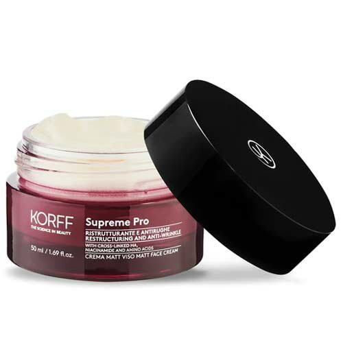 Korff Supreme Pro Crema Matt Viso Ristrutturante e Antirughe