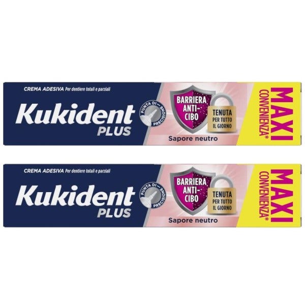 Kukident bipacco barriera anti cibo neutro 57 g