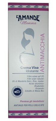 L'amande mamma crema viso spf20 anti macchia 50 ml