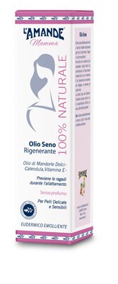 L'amande mamma olio seno rigenerante 100% naturale 150 ml