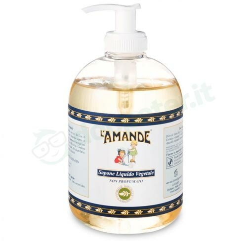 L'amande marseille sapone liquido vegetale non profumato 500ml