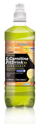 L-carnitine fit drink lime lemon 500 ml