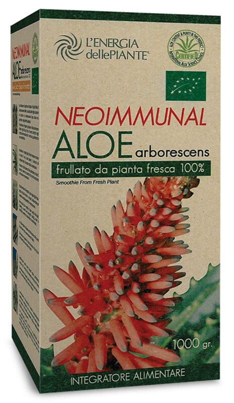 L'energia delle piante neoimmunal aloe arborescens succo pianta fresca 100% 1 kg