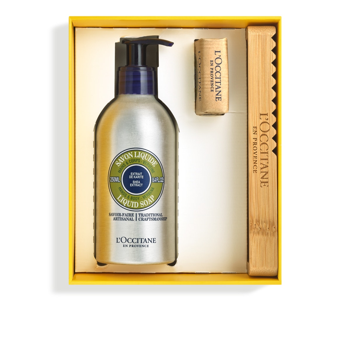 L'occitane cofanetto mani karite verbena