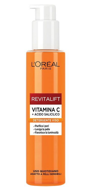 L'oreal paris revitalift detergente viso vitamina c + acido salicilico 150ml