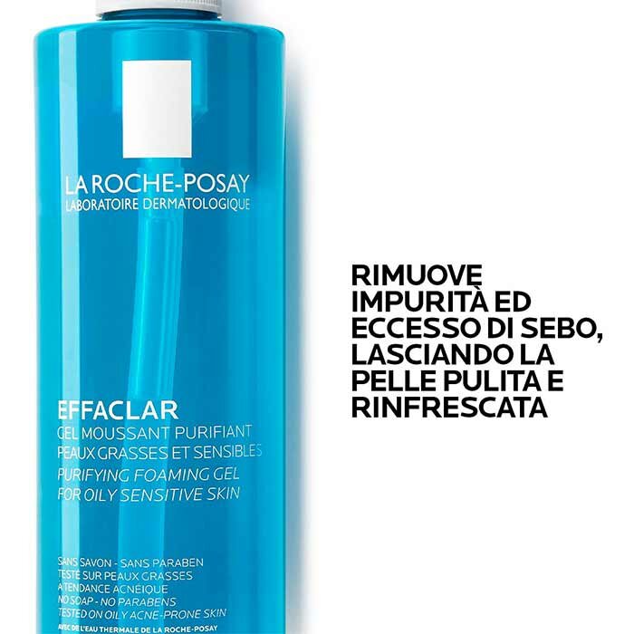 La Roche Posay Effaclar Gel Schumogeno Purificante 400 ml