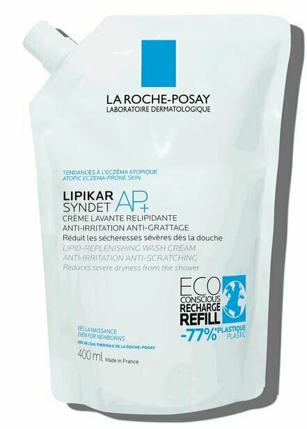 La Roche Posay Lipikar Refill Syndet Ap+ Crema Lavante 400 ml