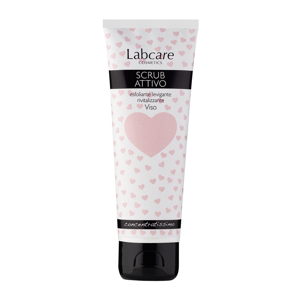 Labcare scrub attivo esfoliante levigante rivitalizzante viso 75ml